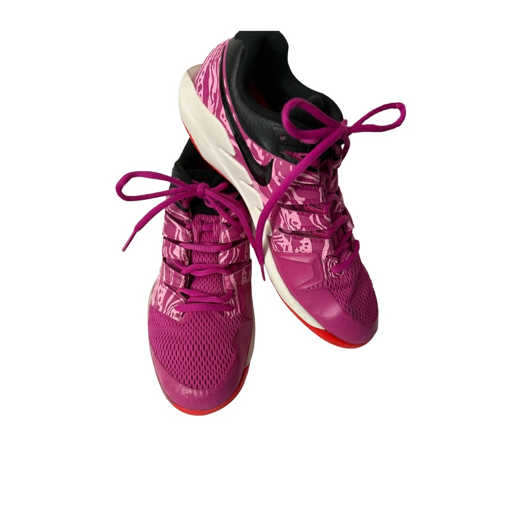 NIKE AIR ZOOM Vapor X Women’s 9.5 Lazer Fuschia & Black - Picture 4 of 15